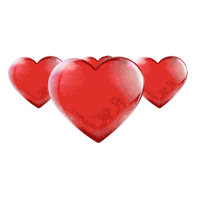 Gif animé coeur ronde